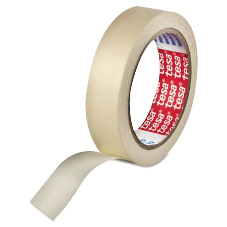 Tesa Economy Grade Masking Tape, 2 in. x 60 yds, Natural, PK24, 24PK 53120-00080-01